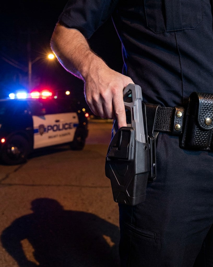 Police officer TASER X1