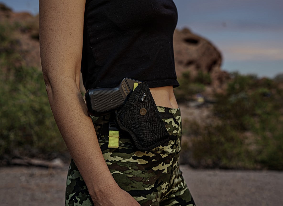 taser pulse 2 holster woman