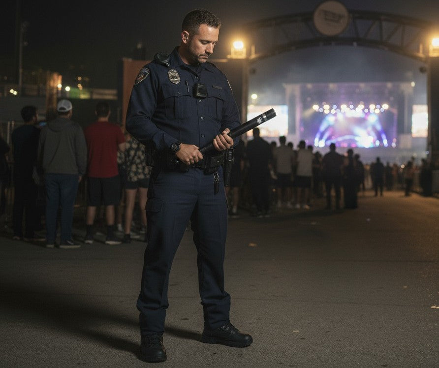 Stun baton for security guards